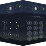 applock theme raindrop android application logo